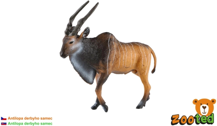 Figuur van een mannelijke Derby-antilope