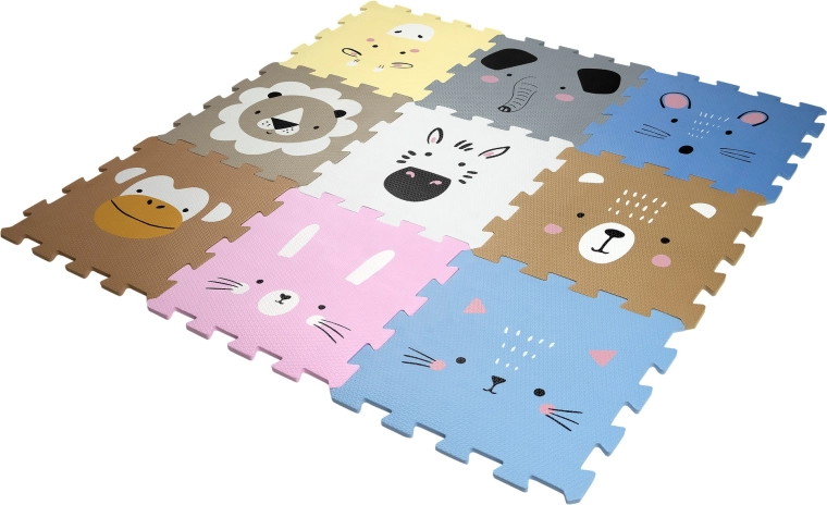 Schattige dieren voor leren door spel