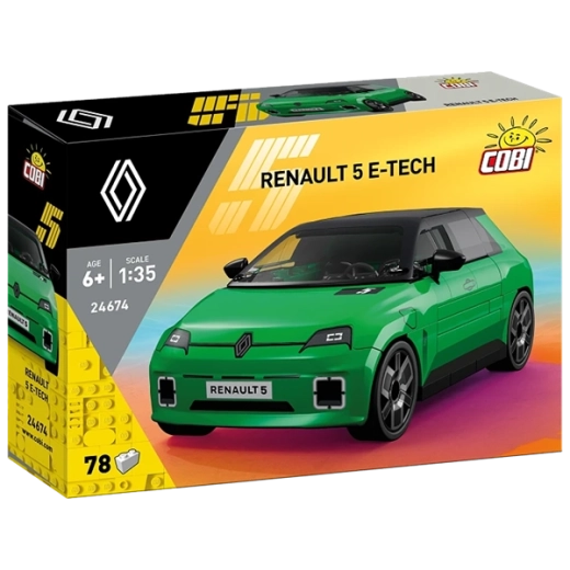 Iconische Renault 5 als bouwstenenmodel