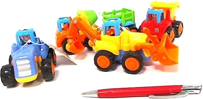 SmilyPlay tractor met aanhanger