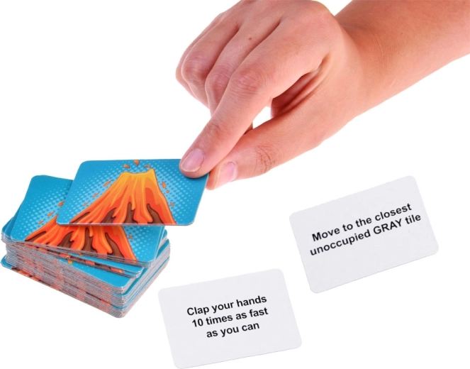 Kaarten met bewegingsopdrachten