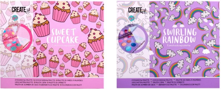 Create It! palet met pastelkleurige oogschaduws, 12 kleuren