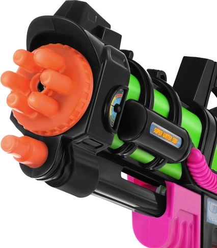 Krachtige multi-straal nozzle voor een krachtige waterstoot