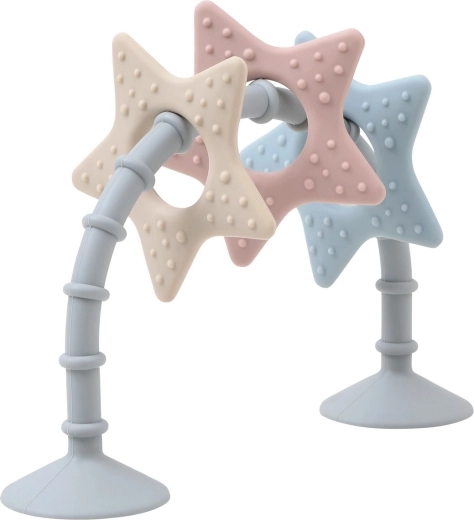 Shnuggle Stick n play star sensorisch speelgoed en bijtring