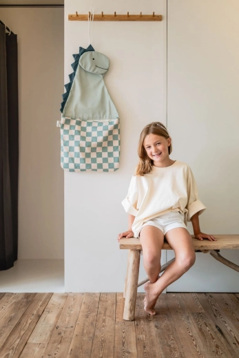 Vrolijk dino-design voor kinderkamer en badkamer