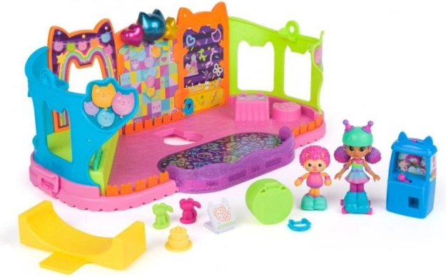 Gabby’s Poppenhuis – feestkamer met skatepark en figuren