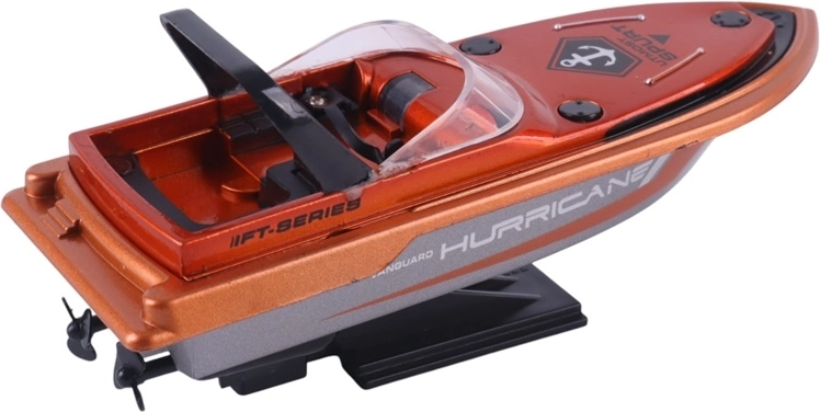 Sportief “HURRICANE”-design als een raceboot