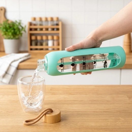 Duurzaam borosilicaatglas, ook voor warme dranken