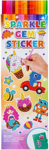 20 holografische stickers met ruimtethema
