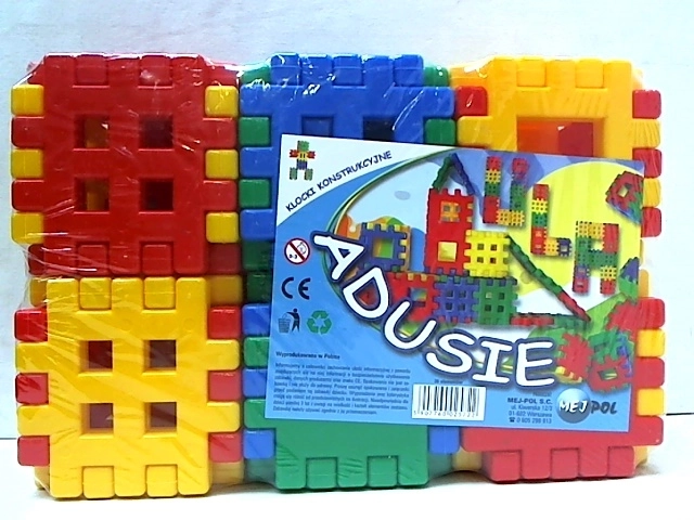 Adusie opblaasbare bouwblokken 36 stuks