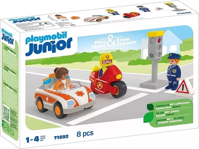 Playmobil Junior helden van alledag reddingsset