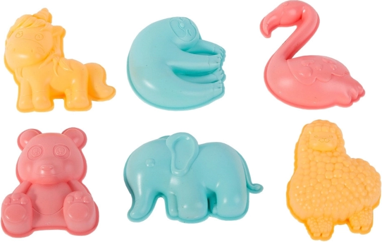 6 schattige dierenvormen