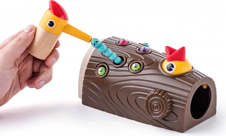Vrolijk houten ontwerp