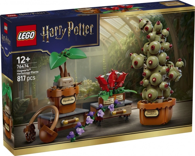 LEGO Harry Potter Planten uit de les Kruidenkunde op Zweinstein