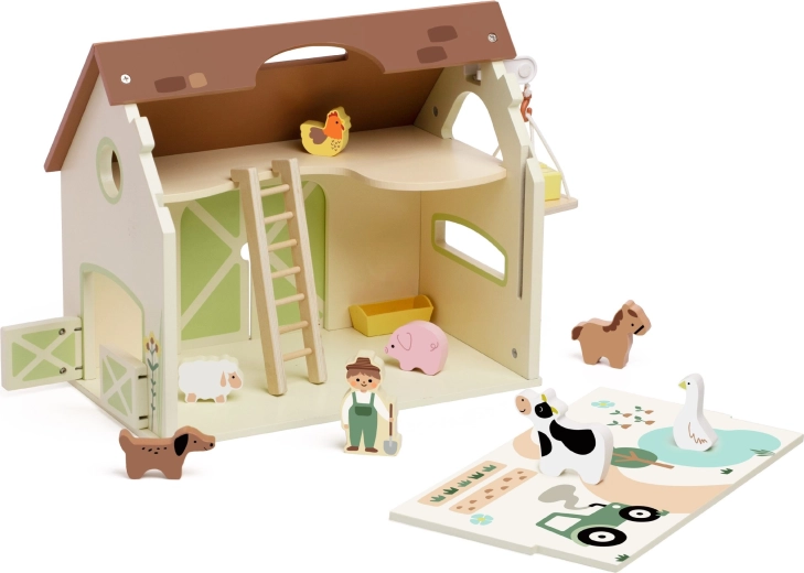 Open en speel: uitklapbare schuur