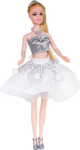 Stijlvolle pop met kam baar haar