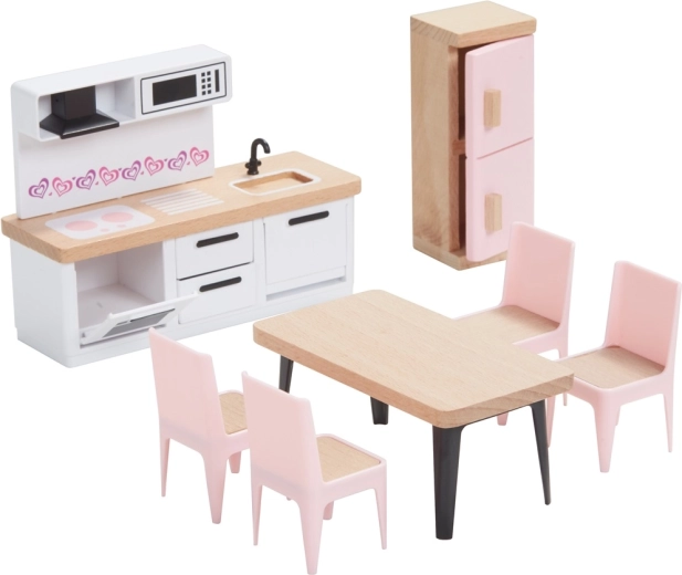 Houten details voor creatief spel