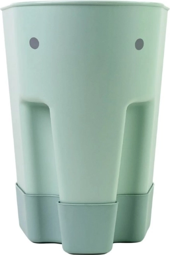 Shnuggle Ellie opbergmandje voor badspeelgoed eucalyptus green - 1 stuk