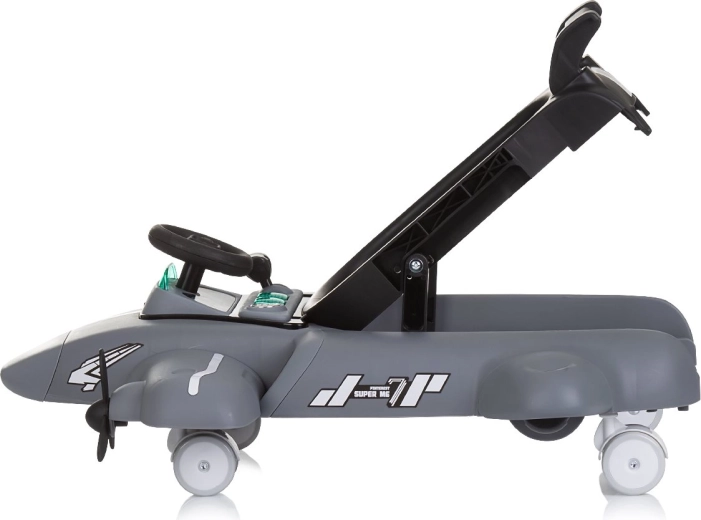 3-in-1: loopstoel, duwspeelgoed en leuk vliegtuig