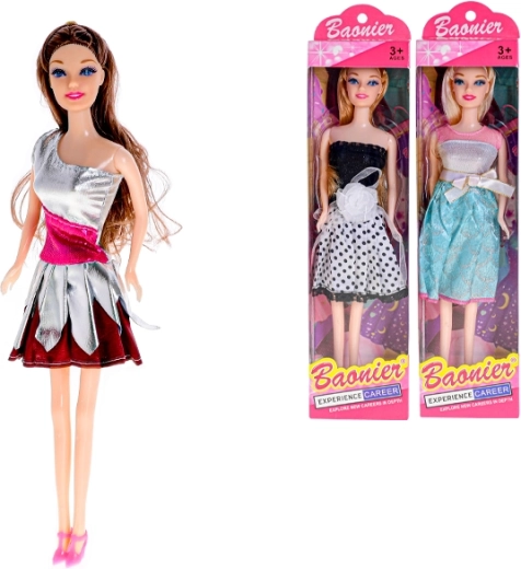 Gelenke modepop 29 cm in cadeauverpakking