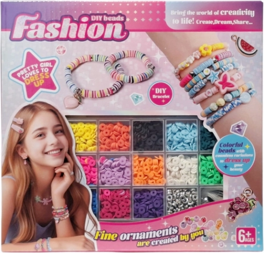 Creatieve set voor het maken van kralenarmbanden