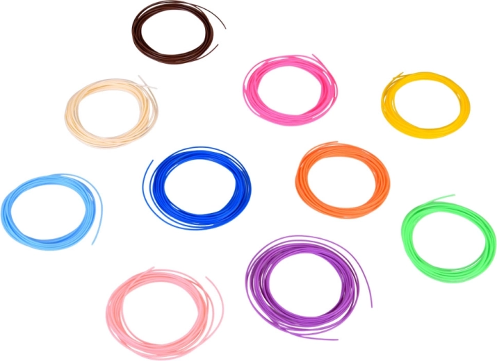 Brede selectie van 10 kleuren voor maximale creativiteit