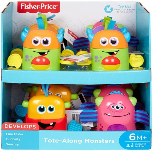 Fisher-Price Ondeugende monsters – set activiteitenspeeltjes