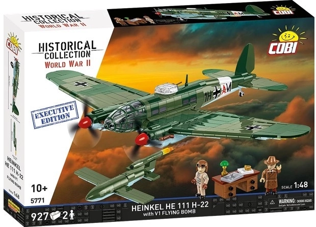 COBI bouwset Heinkel He 111 H-22 met vliegende bom V1 (1:48)