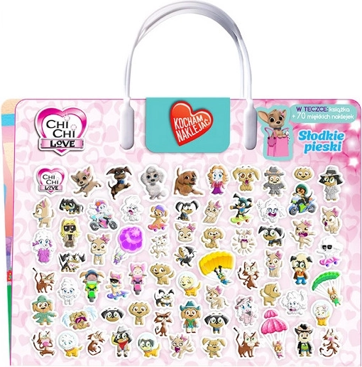 Chi Chi Love – sticker- en verhalenset: Schattige puppy’s