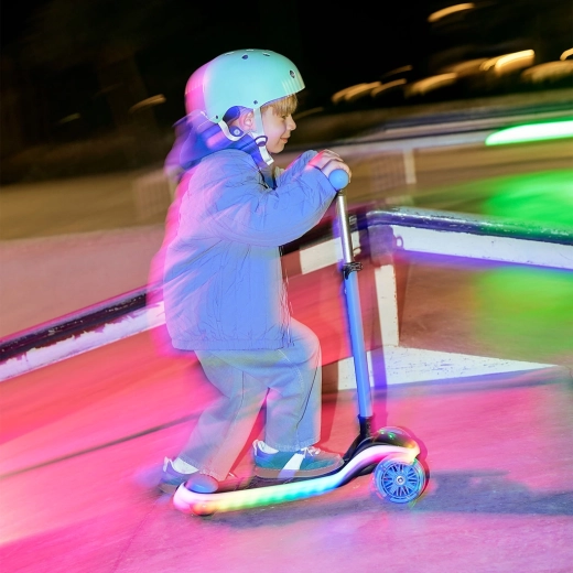 LED-deck en RGB-wielen voor betere zichtbaarheid
