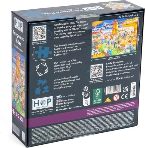 Hoogwaardige afwerking van House of Puzzles