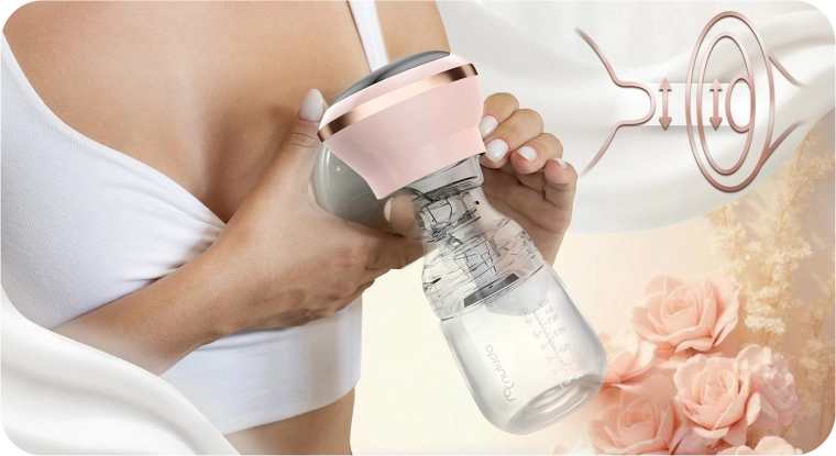 Driefasig zuigen met 9 niveaus voor een natuurlijke melkstroom