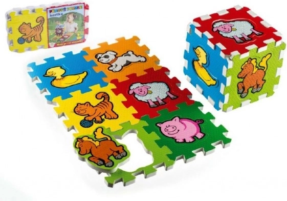 Schuimpuzzel mijn eerste diertjes