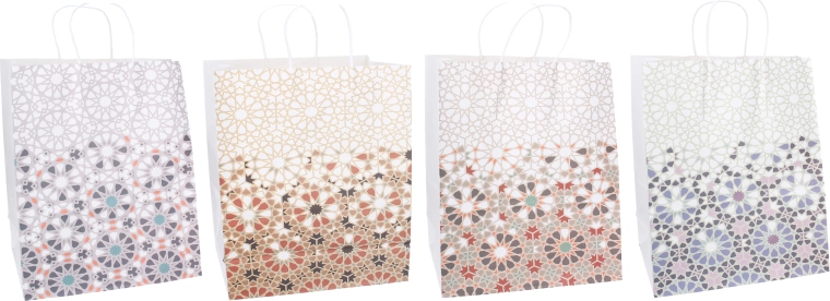 Cadeautas XS met mozaïekpatroon - 1 stuk