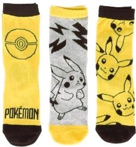 Set Pokémon-sokken - 3 paar