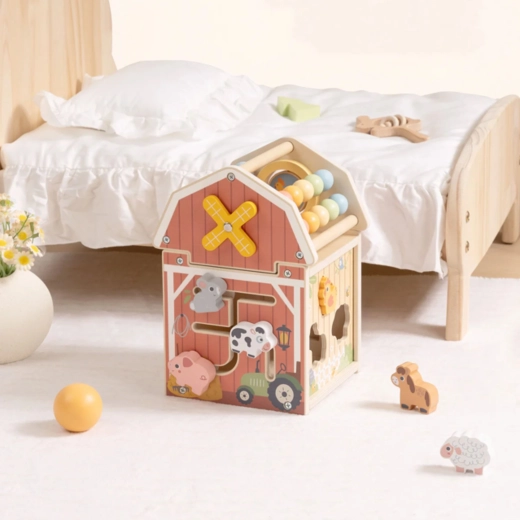 Vormensorteerder en dierensilhouetten