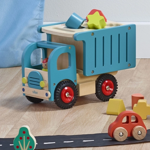 Mechanisch geluid zonder batterijen en veilige ontkoppeling van de laadbak