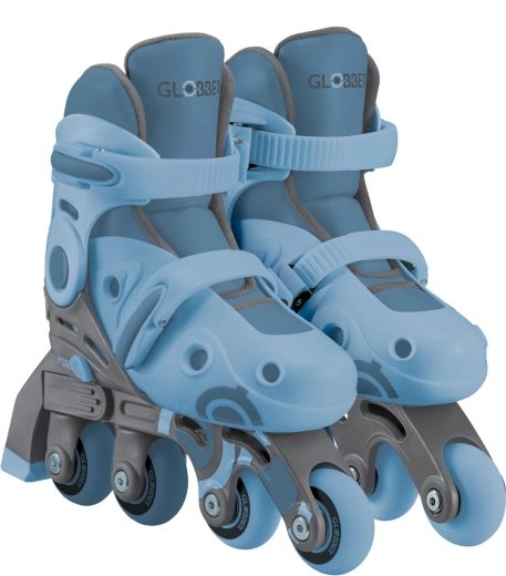 Kinder-inline skates Learning Skates 2-in-1 blauw, maat 26–29