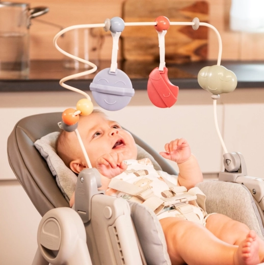 Zachte afneembare hangers – het bijtspeeltje altijd bij de hand