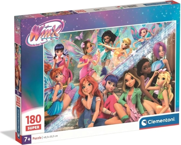 Clementoni puzzel Winx 180 stukjes