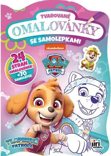 Vormkleurplaten Paw Patrol