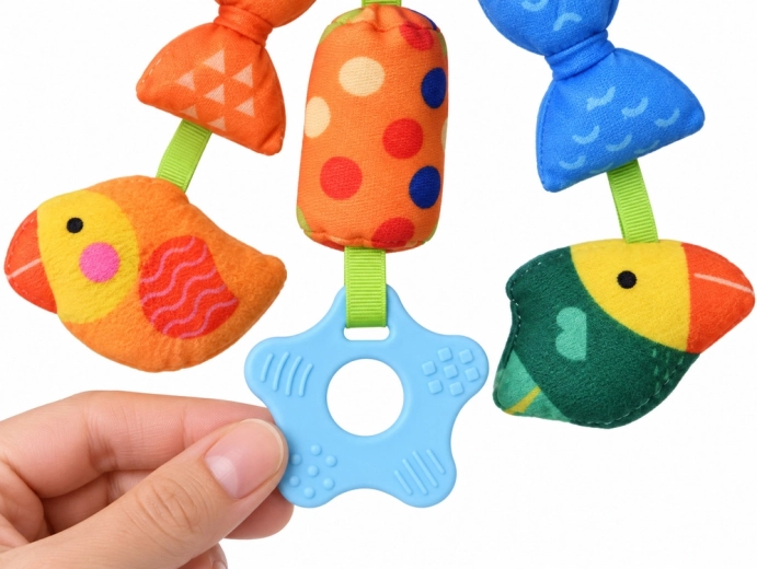 Geluiden en beweging voor nieuwsgierige handjes