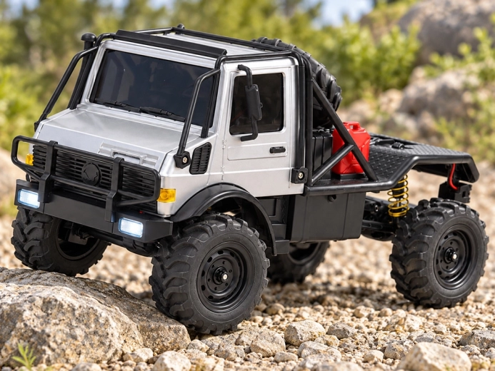 4WD-aandrijving voor terreinritten