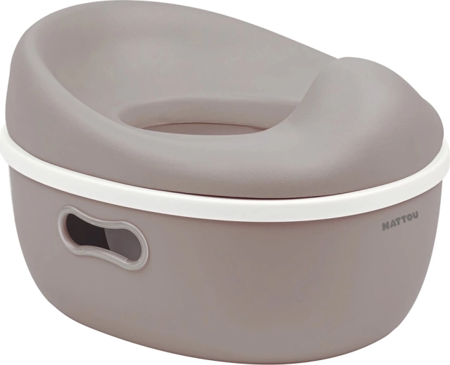 Nattou oefenpotje 3-in-1 Potty taupe