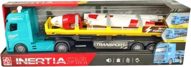 Kindertruck – takelwagen met windmolentje/rotor, met licht en geluid