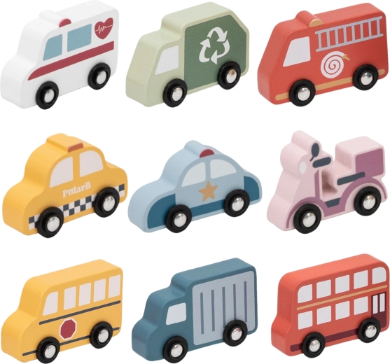 9 kleurrijke voertuigen voor eindeloze fantasie