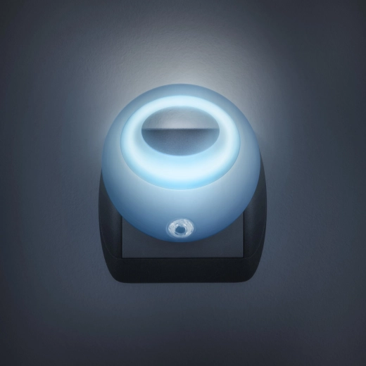 Phenom blauw LED-nachtlampje met sensor