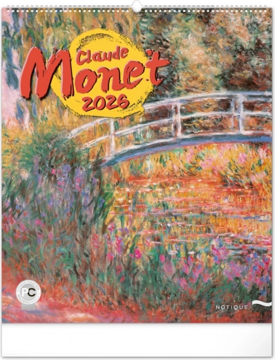 Wandkalender Claude Monet 2026