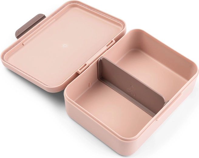 Done by Deer snackbox met uitneembaar tussenschot Tiny farm roze