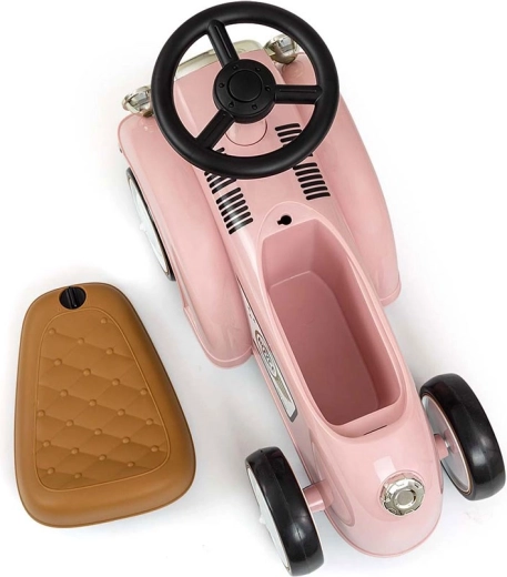 Praktische opbergruimte onder de zitting